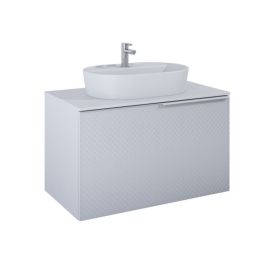 Cabinet under wash basin suspended Elita GLAM 90 Stone Matt 90 1S + 1S (168384)