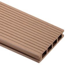 ტერასის დაფა Bergdeck S140 BB1107 Teak 140x25x2200 მმ  1ც=0,308მ²