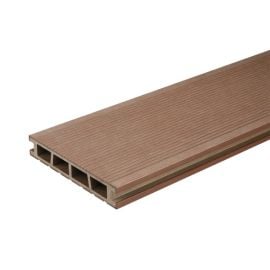 ტერასის დაფა Bergdeck Chestnut Brushed 2400X150X25 1ც=0,36მ²