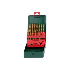 Set of drills for metal Metabo HSS-TIN SP 1-10 mm 19 pcs (627156000)