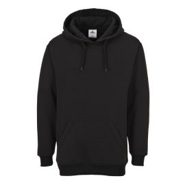 Work hooded sweater warm Portwest Roma B302BKR M black