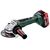 Angle grinder cordless Metabo WB 18 LTX BL 125 QUICK 18V (613077660)