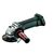 Angle grinder rechargeable Metabo W 18 LTX BL