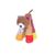 Toy dog Flamingo PUPPY PLUSH DOG BROWN 17cm