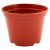 Plastic pot 19x15 (terracotta) with drainage system