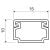 Канал кабельный Kopos LH 15X10_HC 15x10 мм