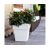 Plastic pot EDA Plastiques POT TOSCANE CARRE 32 X 32 X 32cm 22L