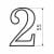 Numbers plastic Soller 141-003 №2