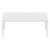 Coffee table white Sky Pearl 100x40x60 cm