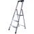 Stepladder Krause Safety 126313 65/265 cm