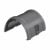 Gutter connector Technonicol 125/82 PVC gray