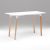 Table white 120x60x74 cm