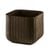 Горшок цветочный Keter CUBE PLANTER M коричневый 21.5 л