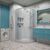 Shower cabin Erlit ER0508-C4 80x80x195 cm