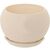 Flower Pot-Sphere Ceramic Silk Beige 1,4l