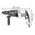 Hammer drill Bosch GBH 2-26 DFR Professional 800W (0611254768)