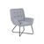 Chair gray Leisure 69.5x81x86 cm