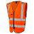 Reflective waistcoat Parry Safe PS001-O-120 orange 2XL