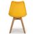 Kitchen chair 617 yellow