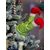 New Year's decoration Santa's legs 202404GU243 17x13x35 cm