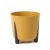 Flower pot Lamela FRIDA 260 yellow