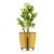 Flower pot Lamela FRIDA 260 yellow