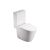 Toilet floor-standing Pate 2981XC two-piece Glossy white P-TRAP