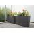 Flower pot Lamela WERBENA 19x56cm 12l black