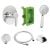 Hidden installation shower system Rubineta 625014 Kubo-1F-Uno (6in1)