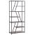 Diagonal shelving unit 124/36/200 cm