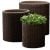 Plastic pot for flowers Keter Cylinder Planter S 7 l