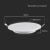 Panel V-TAC LED 18W 4000K circle recessed 7865