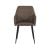 Стул LAMO CRAZY HORSE LEATHER GREY UK SY BROWN 58x55x85 см