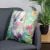 Decorative pillow Home Line 45x45 cm Unicorn on a swing