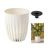 ქოთანი ყვავილის Lamela MIRA 390 recycled planter - cream