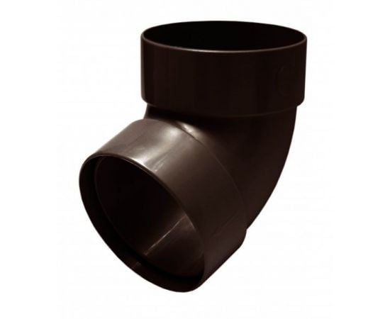 Pipe withdrawal Rainway 87 ° 75 mm brown