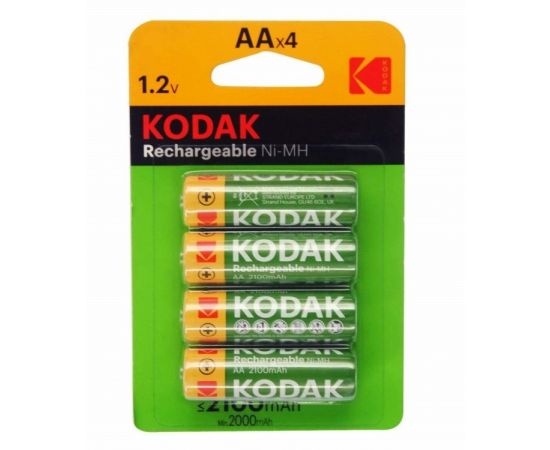 Rechargeable Battery Kodak AA 2100mAh 4 pc.