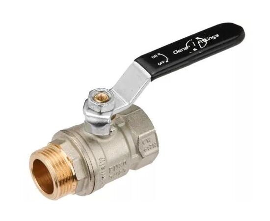 Ball valve for gas General Fittings NK 3/4 LEVER