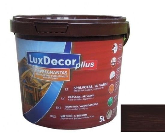 გამჟღენთი LuxDecor Plius პალისანდერი 5 ლ