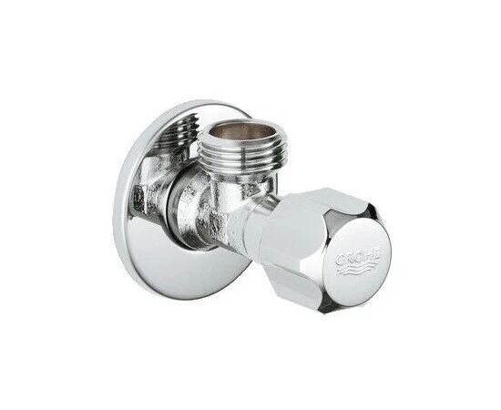 Angular radiator valve GK 1/2x1/2 chrome