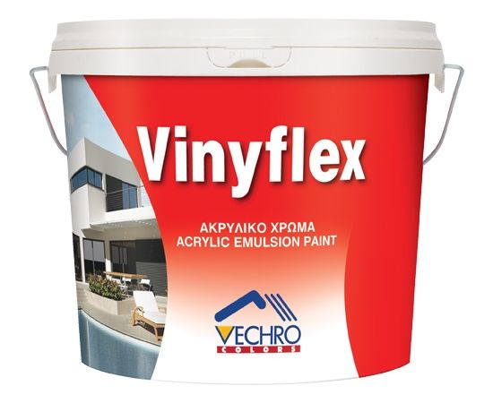 საღებავი წყალემულსიური ფასადისთვის Vechro Vinyflex Acrylic 9 ლ