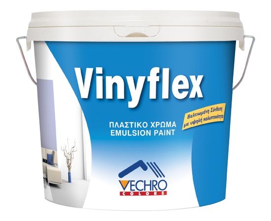 საღებავი წყალემულსიური შიდა სამუშაოებისთვის Vechro Vinyflex Plastic 9 ლ