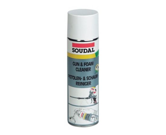 პისტოლეტის საწმენდი Soudal Gun & Foam Cleaner 500 მლ