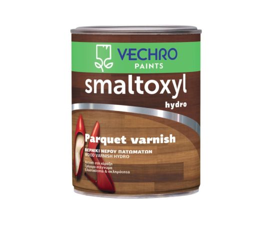 ლაქი პარკეტის Vechro parquet varnish hydro აბრეშუმისებრი 2,5 ლ
