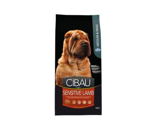 მშრალი საკვები ალერგიული ძაღლებისთვის Farmina Cibau ბატკნის ხორცით საშუალო & დიდი ჯიში 12კგ