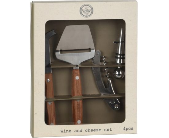 Set of wine and cheese accessories Koopman 4 pcs