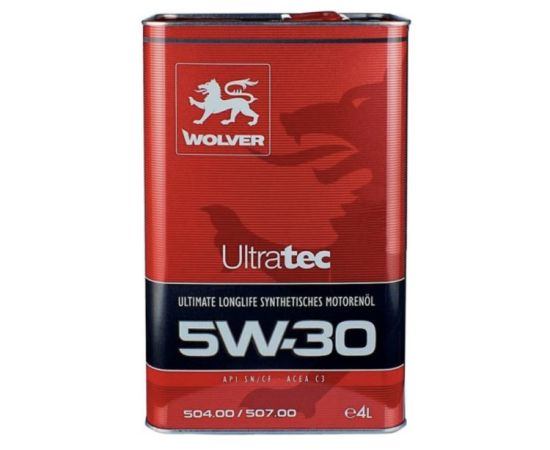 ზეთი ძრავის Wolver Ultratec C3 SAE 5W-30  4 ლ