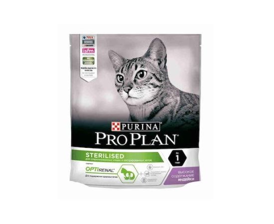 Сухой корм для стерилизованных кошек Purina Pro Plan мясо индейки 400г