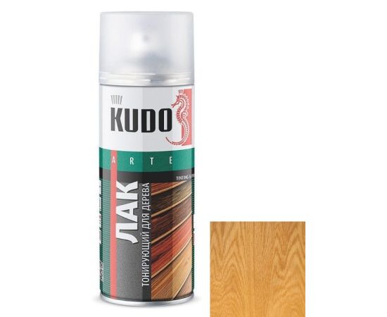 ლაქი მატონირებელი ხისთვის Kudo KU-9043 520 მლ მუხა
