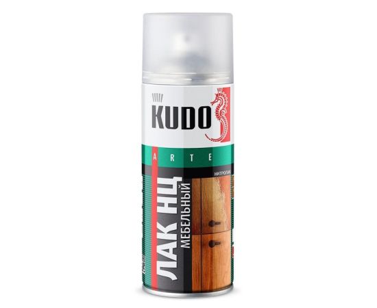 ლაქი ნიტროცელულოზური ავეჯის Kudo KU-9009 520 მლ მქრქალი
